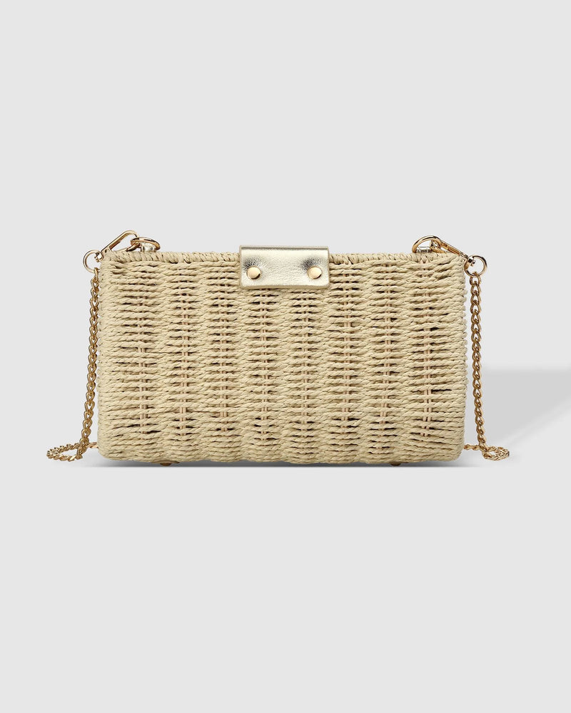 Ophelia Raffia Crossbody Bag