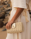 Ophelia Raffia Crossbody Bag