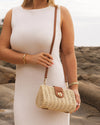 Ophelia Raffia Crossbody Bag