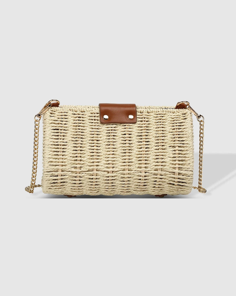 Ophelia Raffia Crossbody Bag