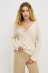 Chloe Cardigan - Natural