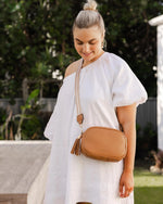 Jacinta Metallic Crossbody Bag