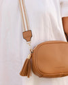 Jacinta Metallic Crossbody Bag