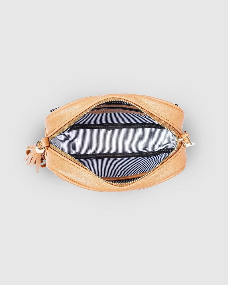 Jacinta Metallic Crossbody Bag