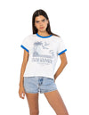 Bahamas Sunset Perfect Ringer Tee