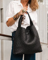 Gabby Woven Shoulder Bag