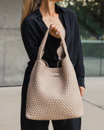 Gabby Woven Shoulder Bag