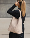 Gabby Woven Shoulder Bag