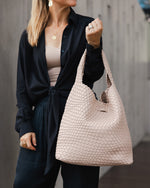 Gabby Woven Shoulder Bag