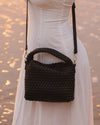 Gabby Mini Woven Shoulder Bag