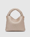 Gabby Mini Woven Shoulder Bag