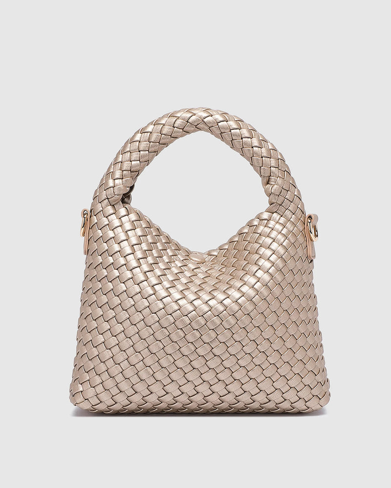 Gabby Mini Woven Shoulder Bag