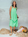 Sage Dress - Light Green