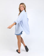 Carrie Shirt - Subdued Blue