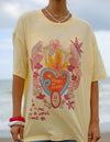 Heart Of Hearts Tee - Lemon