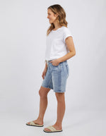 Gabby Bermuda Short - Mid Blue