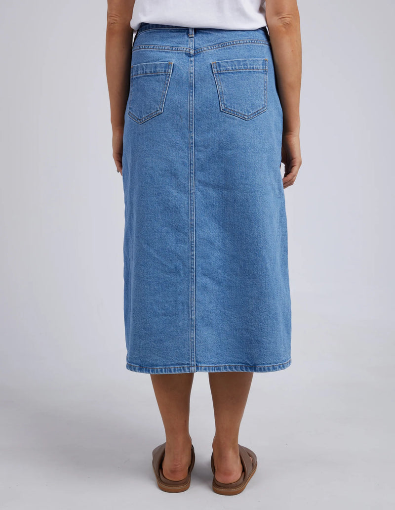Scout Midi Skirt - Light Blue