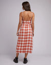 Harvey Check Maxi Dress