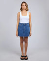 Selina Skirt - Mid Blue