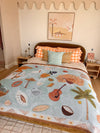 Summer Lovin Art Throw