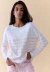 Bobbie Top - White / Pink