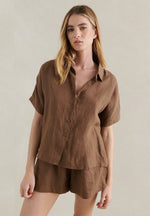 Bronte Shorts - Mocha