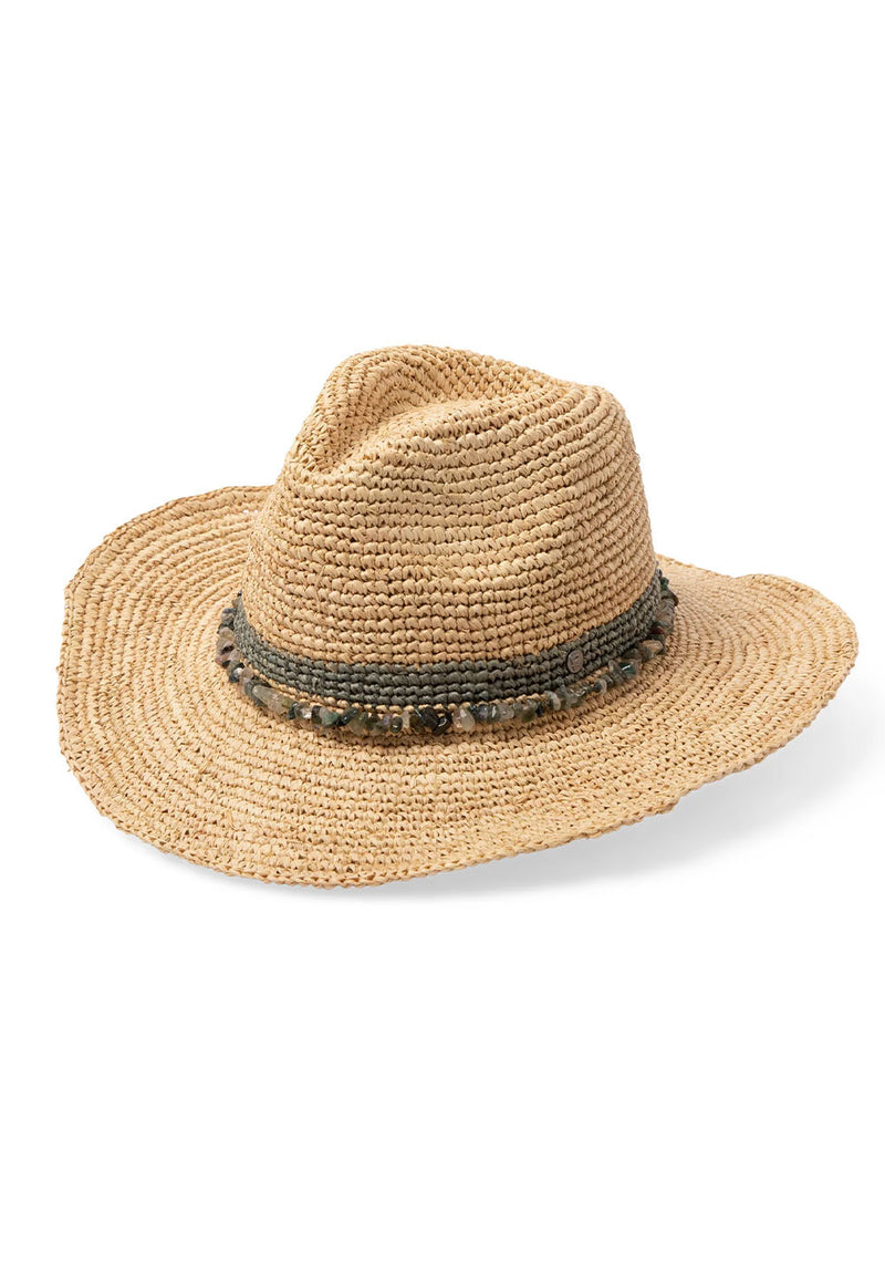 Castaway Raffia Cowboy Hat