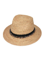 Christine Raffia Fedora