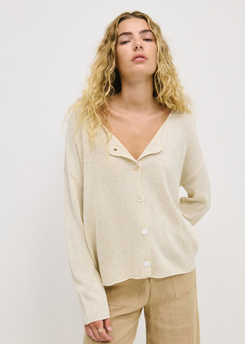 Chloe Cardigan - Natural
