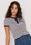 Chloe Stripe knit Tee