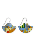 Van Gogh The Bedroom Pagoda Drop Earrings