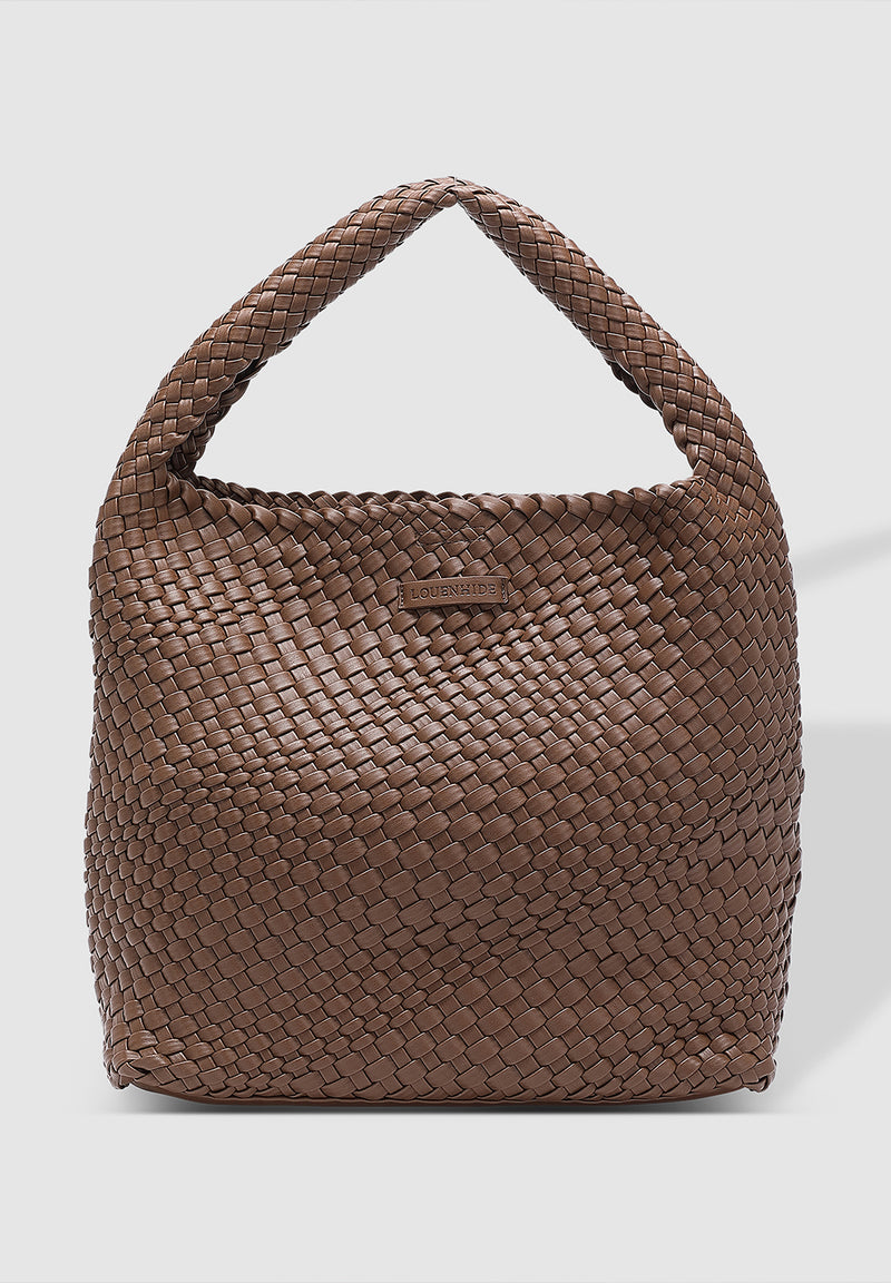 Gabby Woven Shoulder Bag