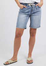 Gabby Bermuda Short - Mid Blue