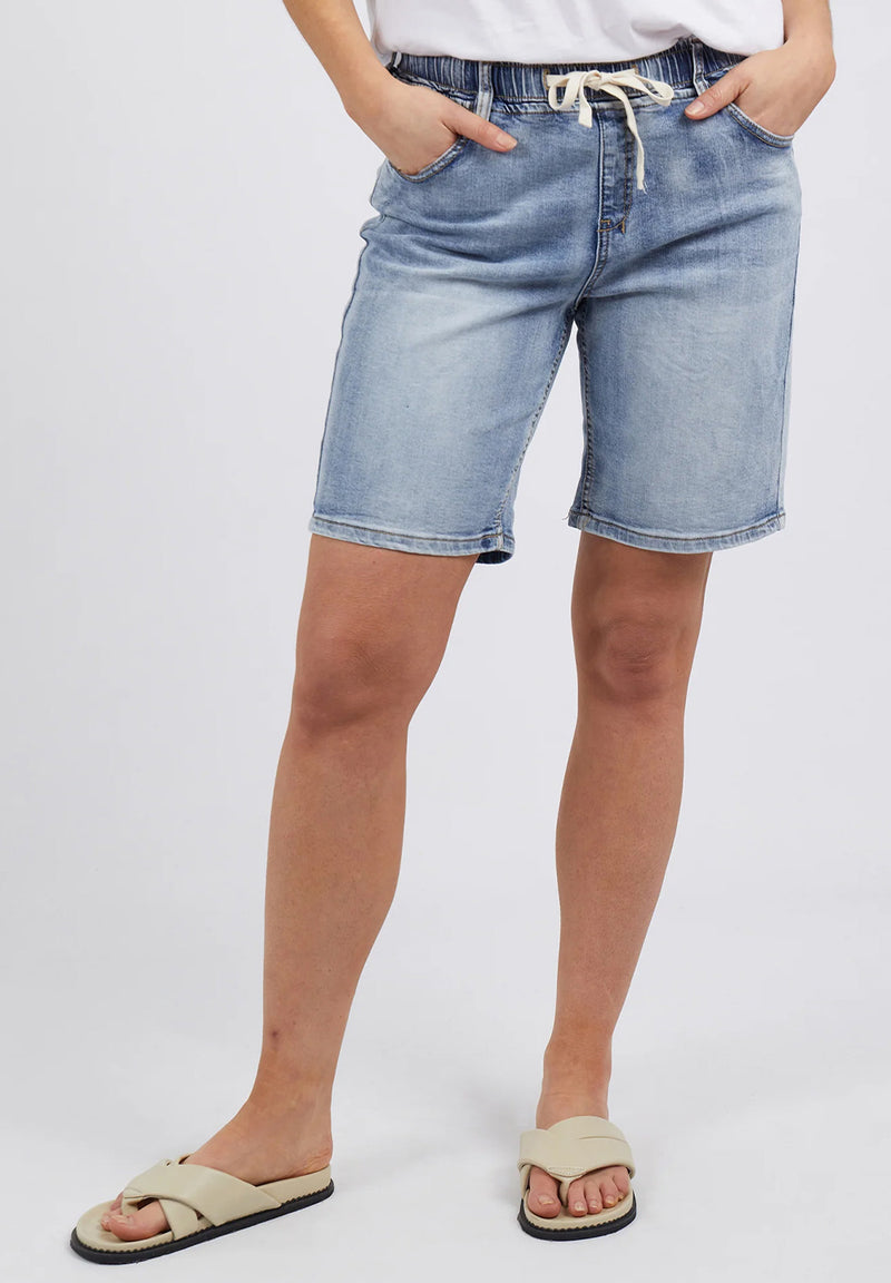 Gabby Bermuda Short - Mid Blue