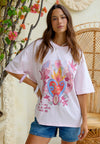 Heart Of Hearts Tee - Pale Pink