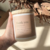 Thank You - Goldie Candle