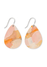 Kiasmin 2 Sunset Iconic Tear Drop Earrings