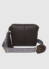 Kasey Crossbody Bag with Stripe Strap