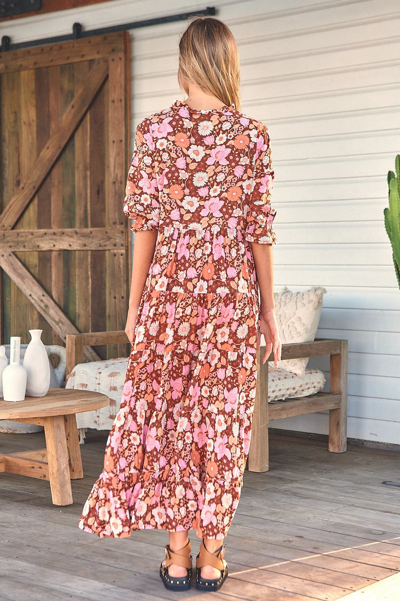 Tillie Maxi Dress - Pixie Print