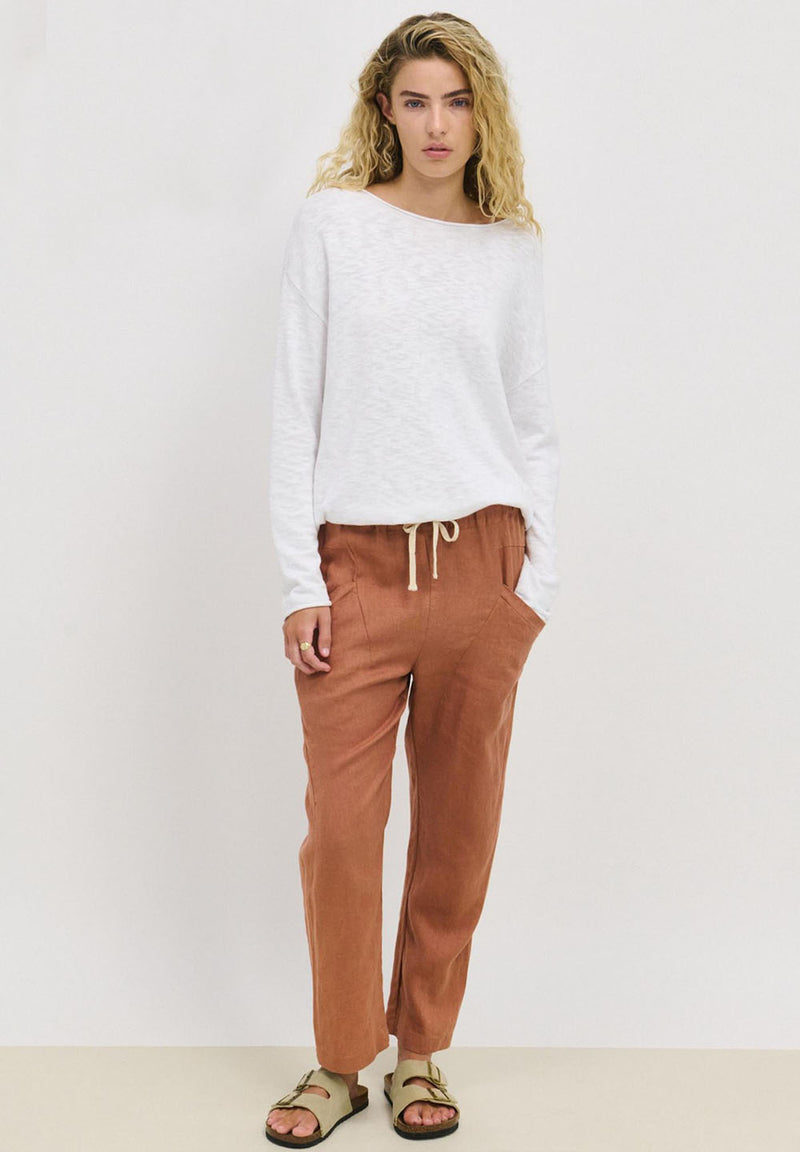 Luxe Pant - Terracotta