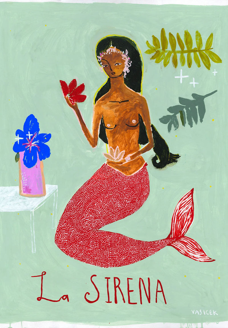 La Sirena Print