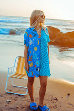 Love Peace Art Shirt Dress