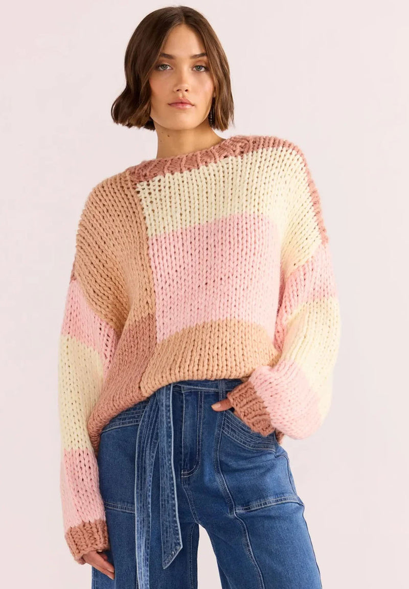 Marcella Colour Block Sweater