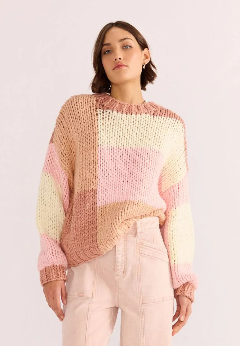 Marcella Colour Block Sweater