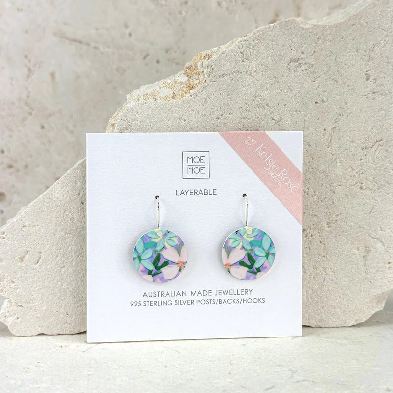 Kelsie Rose Floating Florals Drop Earrings