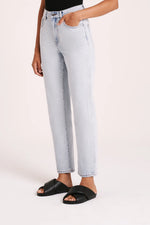 Organic Straight Leg Jean - Clear Blue