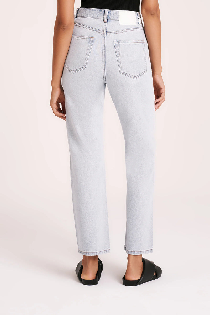 Organic Straight Leg Jean - Clear Blue