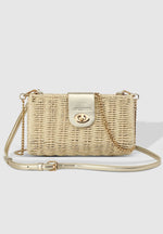 Ophelia Raffia Crossbody Bag