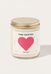 Pink Cocktail Soy Candle