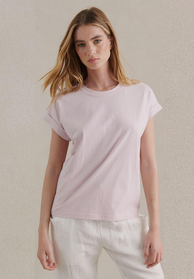 Rhodes Tee - Soft Pink